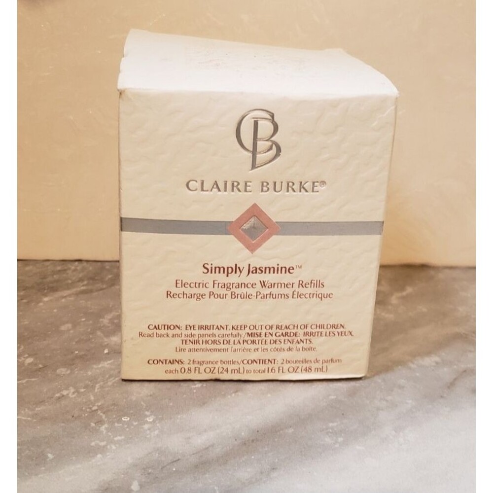 Claire Burke Electric Fragrance Warmer Plug In Refill Discontinue Simply Jasmine